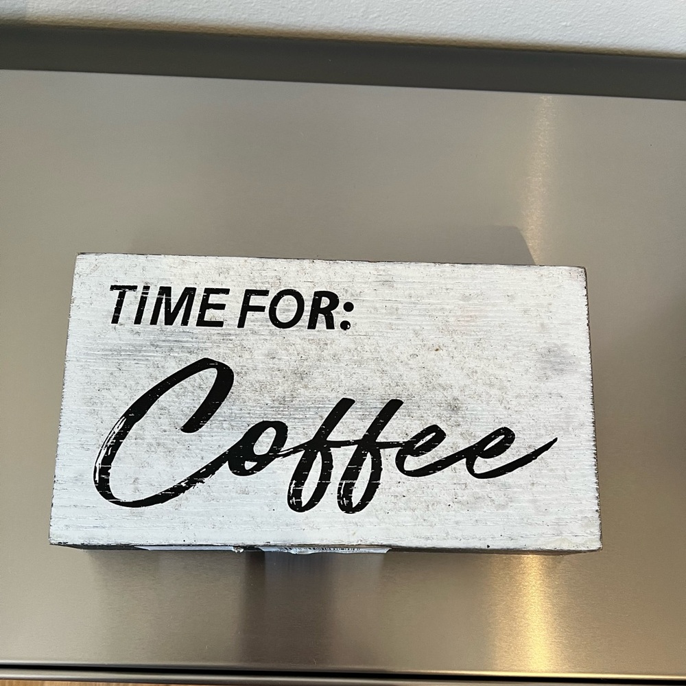Home decor wooden label